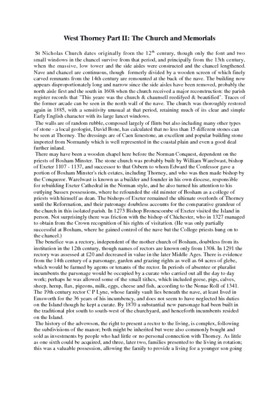 West Thorney Part II Church & Memorials.pdf