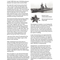 Crabb, Emsworth Cockles and the Cold War
