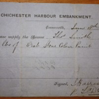 Request for supply from Chichester Harbour Embankment