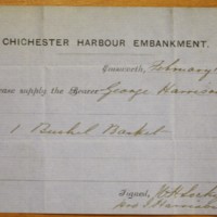 Request for supply from Chichester Harbour Embankment