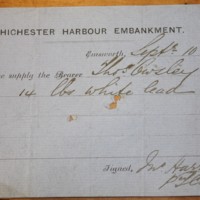 Request for supply from Chichester Harbour Embankment
